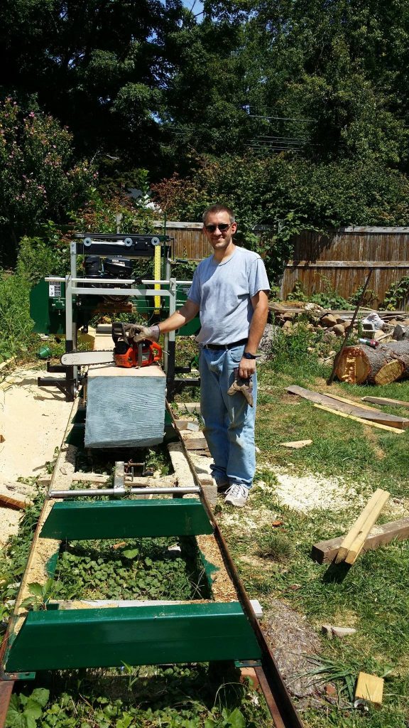 Mattyo's Chainsaw Sawmill